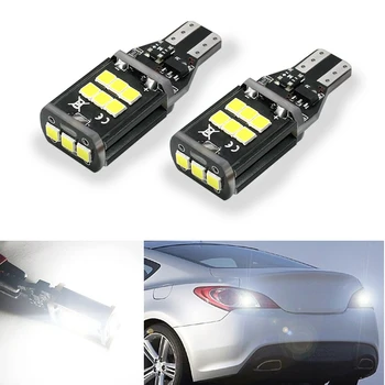 

2x T15 W16W Canbus 6000k Xenon 15 LED Back Reverse Light For Hyundai ix20 ix35 ix55 Matrix Santa FeII Tucson Veloster Solaris