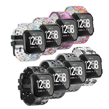 

For Fitbit Versa Bands Fitbit Versa Strap Sport Material for Fitbit Versa Smartwatch Small Large Men Women