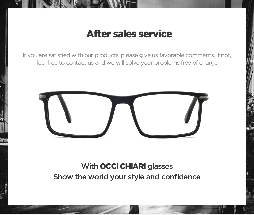 OCCI CHIARI, анти-синий светильник, очки для мужчин, компьютерные оптические очки Gafas, черные оправы для очков по рецепту, ретро очки с прозрачными линзами