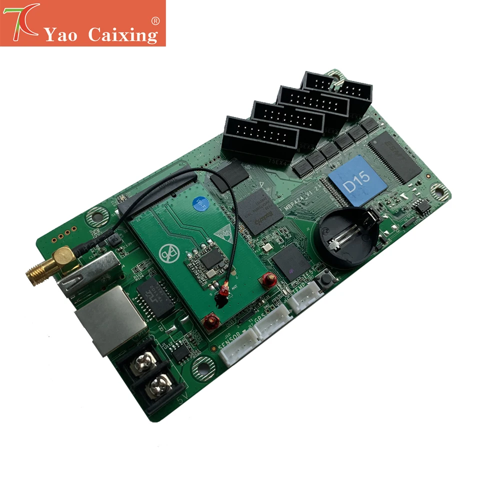 Бесплатная доставка яркий контроллер D15 с usb/rj45/Wi Fi хаб 75 полноцветная для