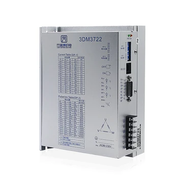 

110/130 Three-phase Stepper Motor Driver AC 220V Current 7A Controller 3DM3722