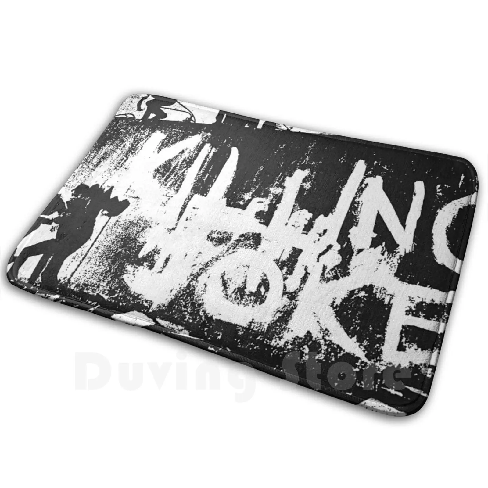 Nero Bianco Grafiti Tappeto Tappeto Killing Joke Joke Band Funny Siouxsie Cult Movie Aztec Camera