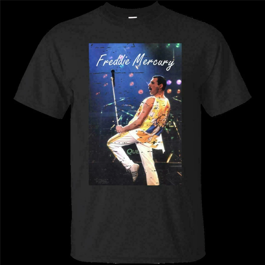Queen Freddie Mercury футболка 2020 богемный Rhapsody мужские топы Футболка размер S 3XL