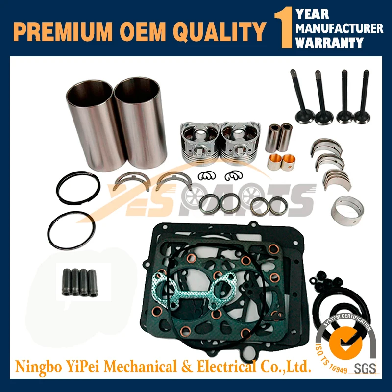 

STD Overhaul Rebuild Kit for Kubota ZL600 Engine