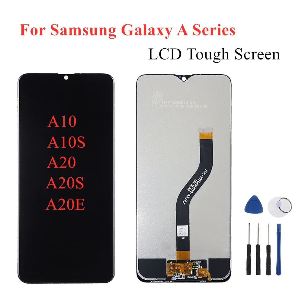 ЖК дисплей для Samsung Galaxy A10 A10S A20 A20S A20E сенсорный экран с цифровым преобразователем