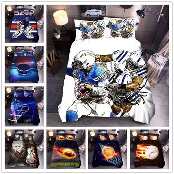 

Bedding Set 3D Printed Colorful 2/3 pcs Bedding Set Duvet Cover Set Pillowcase With Zipper 7 Sizes XHS0047