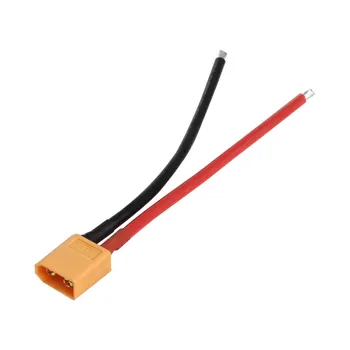 

2 pcs of XT60 Battery Male, Female Connector Plug with Silicon 14 AWG Wire Y4UD