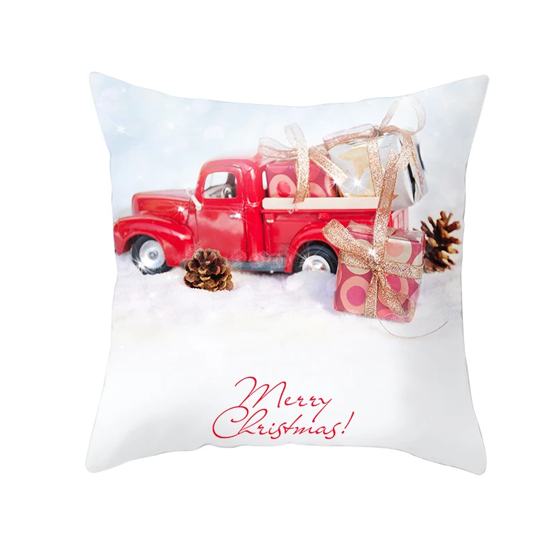 PC12113 Fuwatacchi Merry Christmas наволочка красные чехлы для подушек автомобиля полиэстер Домашний диван кресло декоративный с новым годом чехол для подушек - Цвет: PC12113