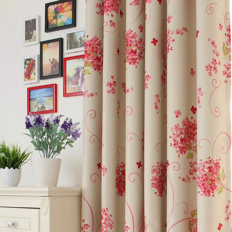 

High-grade Rural Fresh Window Blind Sitting Shading Cloth Curtain Tree Lost Its Curtains for Living Dining Room Bedroom blinds