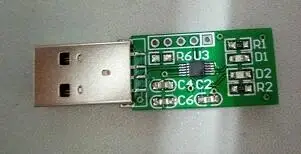 WCH CH554 CH554E USB, макетная плата оценочная плата Ультра маленький чип USB низкая стоимость