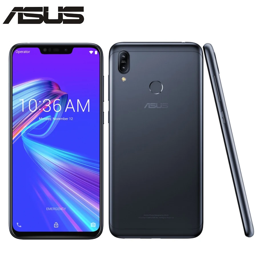 Asus Zenfone Max M2 ZB633KL 4G LTE мобильный телефон 6 26 &quot4 ГБ ОЗУ 64 Гб ПЗУ Snapdragon 632 4000 мАч Google Play