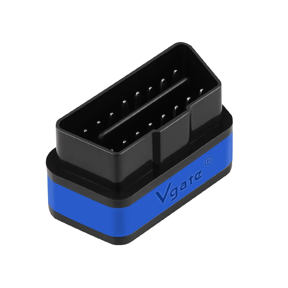 Vgate icar2 Wifi OBD2 диагностический инструмент ELM327 OBD 2 сканер Mini ELM 327 icar 2 для android/PC/IOS OBDII считыватель кодов - Цвет: wifi blue black
