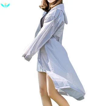 

Portable Raincoat Adults EVA Rain Poncho with Hoods and Sleeves For Men And Women Outdoor Rainwear DWH5