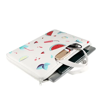 

Laptop Sleeve Print PU Case for Lenovo Yoga 520 530 510 ThinkPad T480s L480 E485 AMD E490s 14" Notebook Handbag 15" 13" 12" Bag