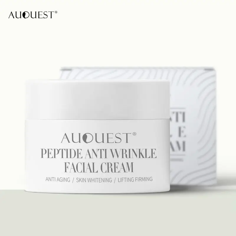 AuQuest Wrinkle Removal Cream Facial Ageless Peptides Repair to Tighten Skin Lifting Face Care 30G | Красота и здоровье