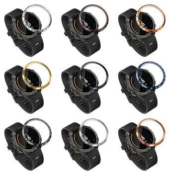 

Replaced Metal Bezel Ring Cover Dial Scale Speed Case for Gar-min Forerunner 645