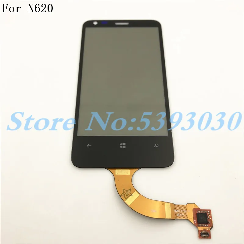 Новинка 3," сенсорная панель дигитайзер сенсор для Nokia Lumia 620 N620 сенсорный экран Стекло дисплей сенсор объектив Ремонт