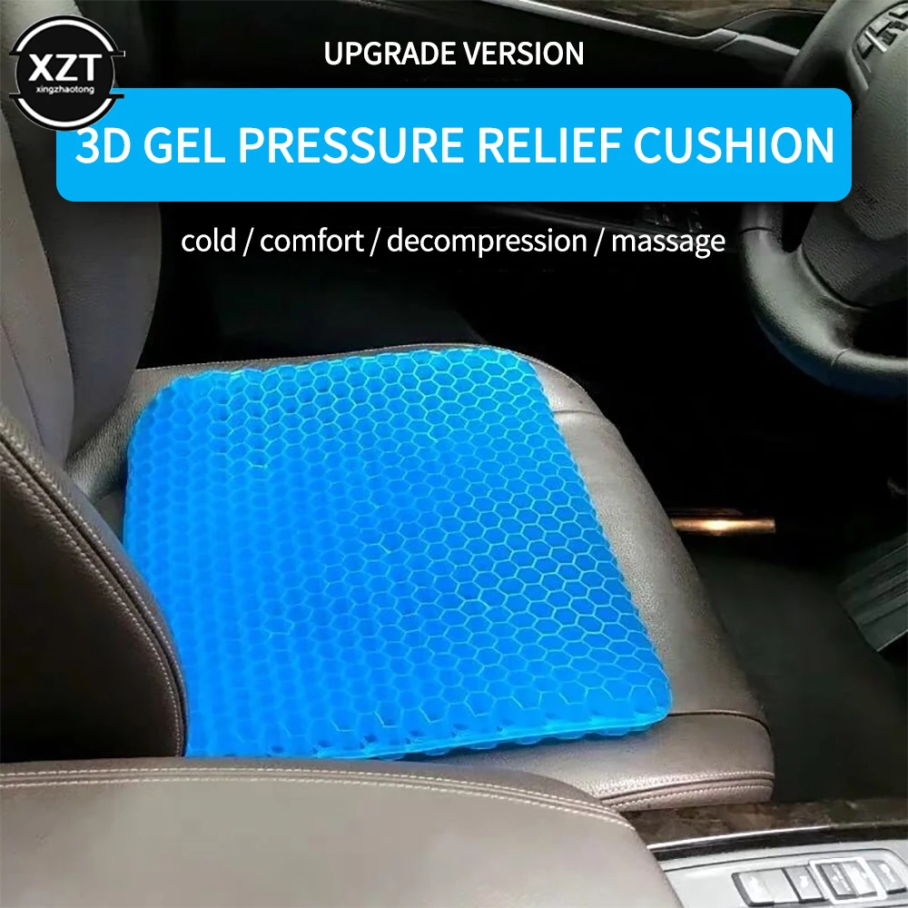 Breathable Ass Cushion Ice Pad Gel Pad Non-Slip Wear-Resistant Durable Soft  And Comfortable Cushion For Office Pressure Relief - AliExpress