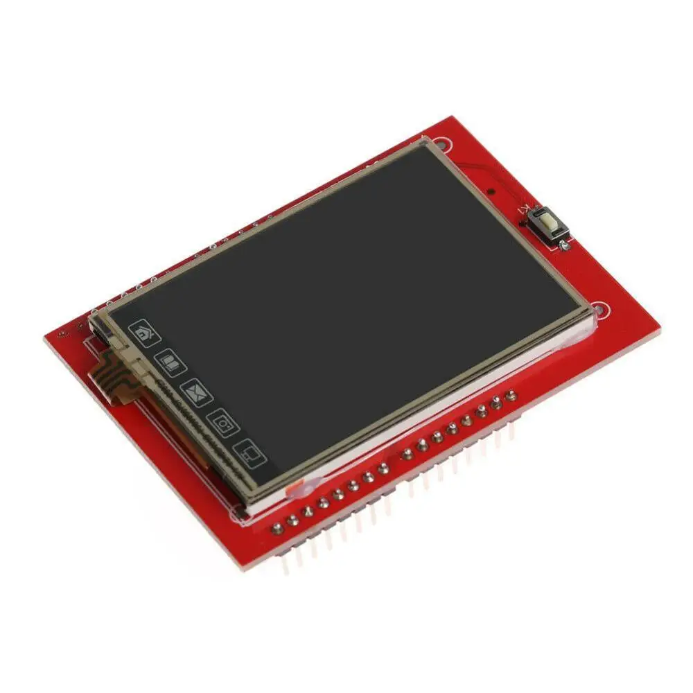 2 4 дюймовый TFT LCD сенсорный экран для различных ЖК модулей 18 bit R3 Mega2560 дисплей теней