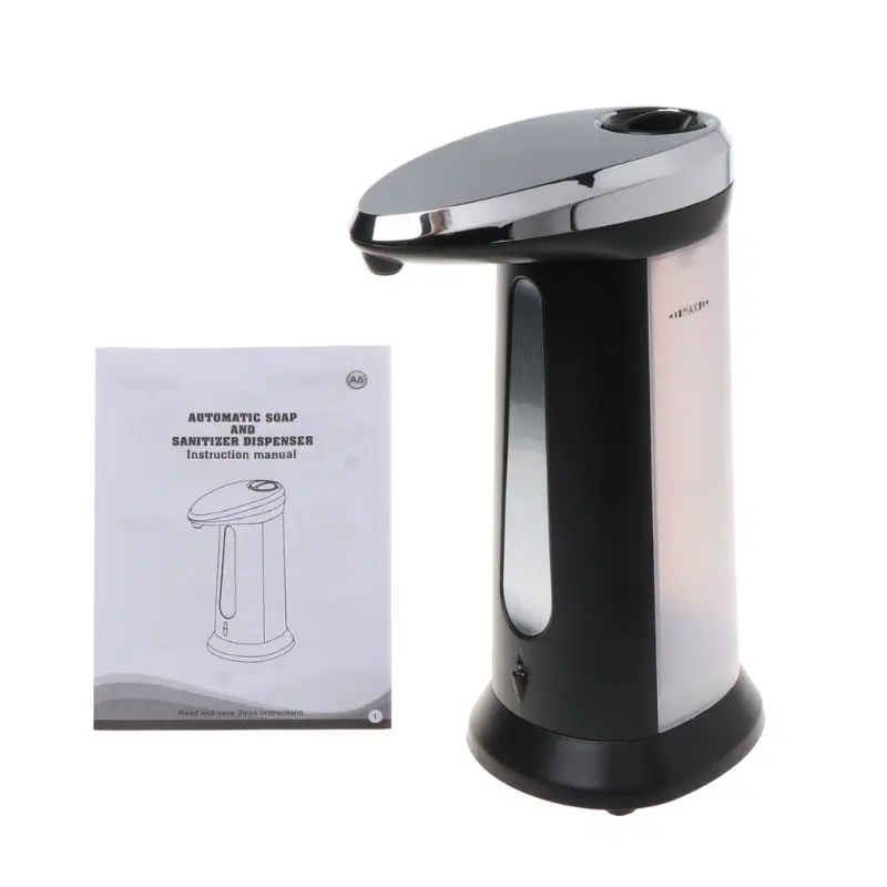 Бесконтактный автоматический умный жидкий инфракрасный дозатор с датчиком движения, насос для ванной, кухни, туалета