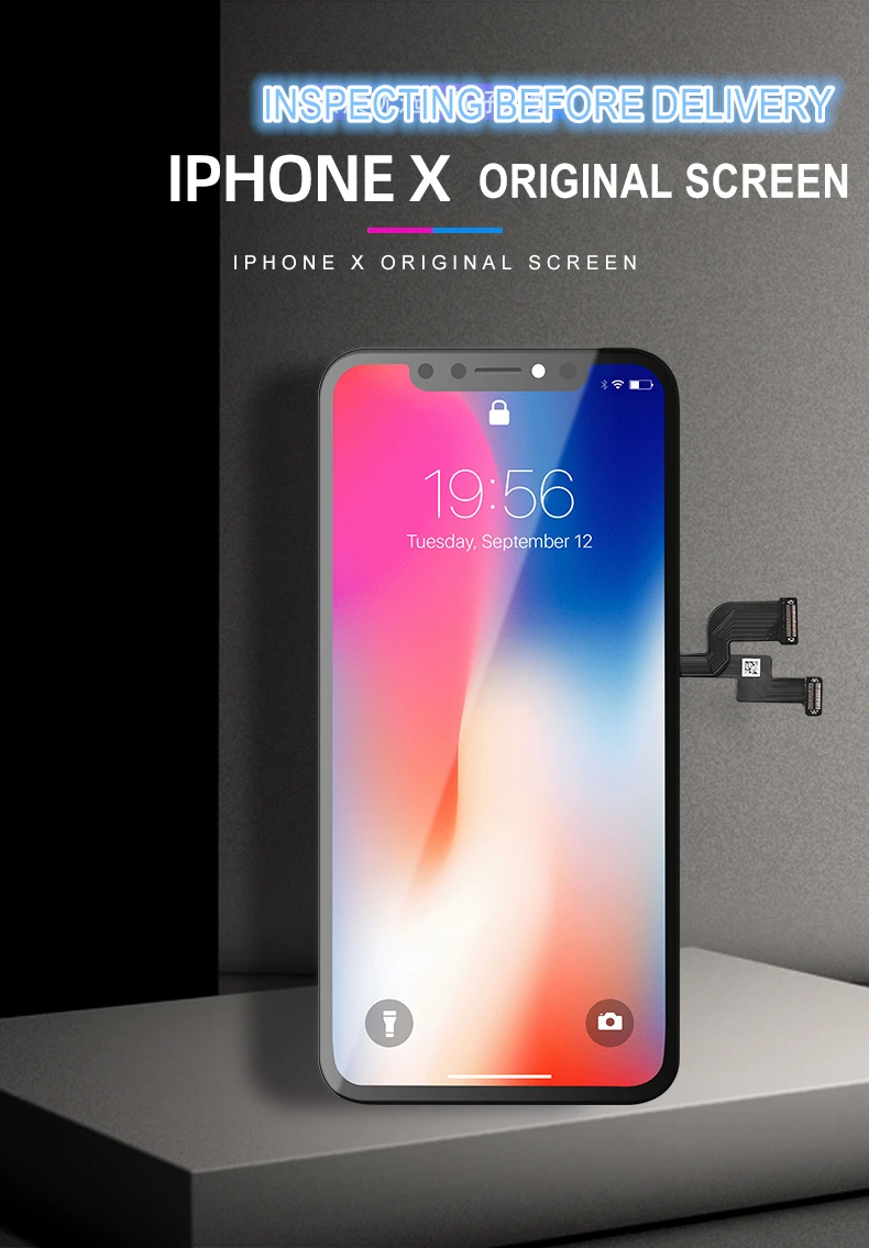 

TFT LCD for iphone x With 3D Touch Digitizer Assembly OLED for iphone X LCD Screen Replacement Display For iPhoneX LCD cellphone