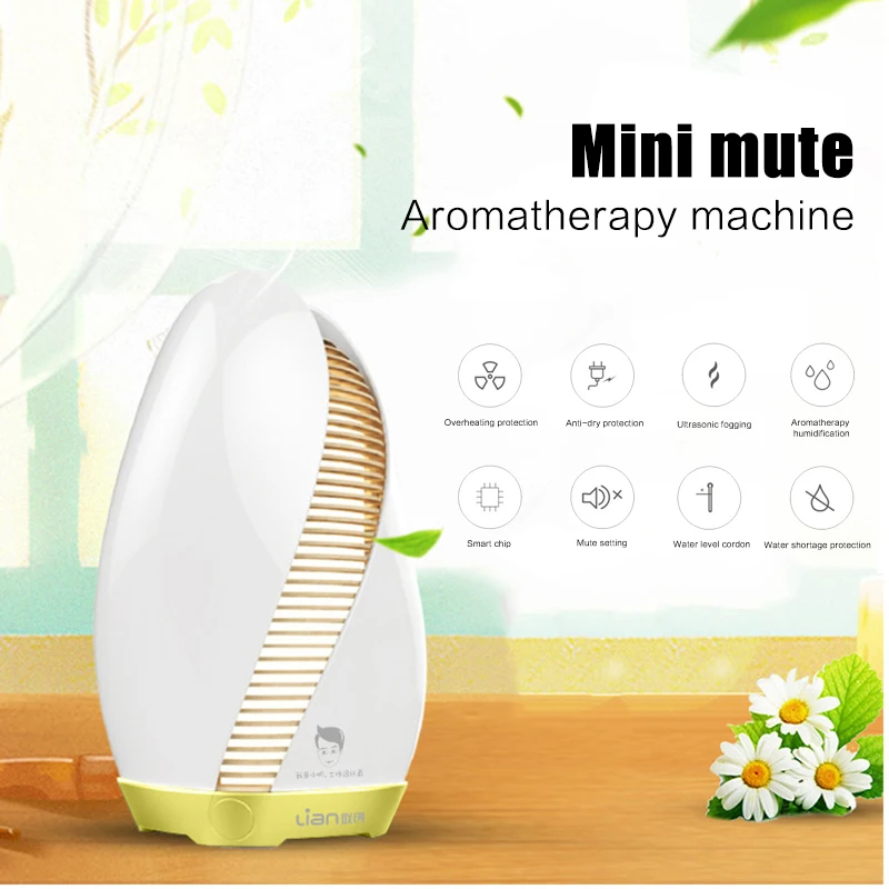 

Simple Modern Aromatherapy Machine Ultrasonic Air Humidifier New Large Capacity Aromatherapy Machine 18PCS White
