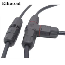 IP68 Connettore Impermeabile 2 Spille 3 Spille 4 Spille 5 Spille Elettrico Adattatore Terminale Filo Connettore A Vite Spille connettore LED luce