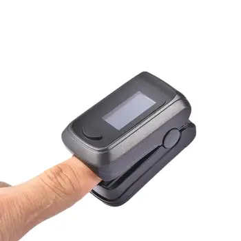 

Portable Finger Oximeter Oxygen Saturation Monitor Fingertip Oximeter Oxygen Monitor SpO2 Heart Rate Mater Tester