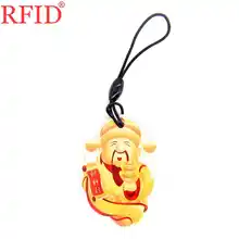 UID S50 1K 13,56 Mhz перезаписываемая переменчивая карта с китайским узором RFID брелок IC карта значок брелок жетон тег карта контроля доступа 1