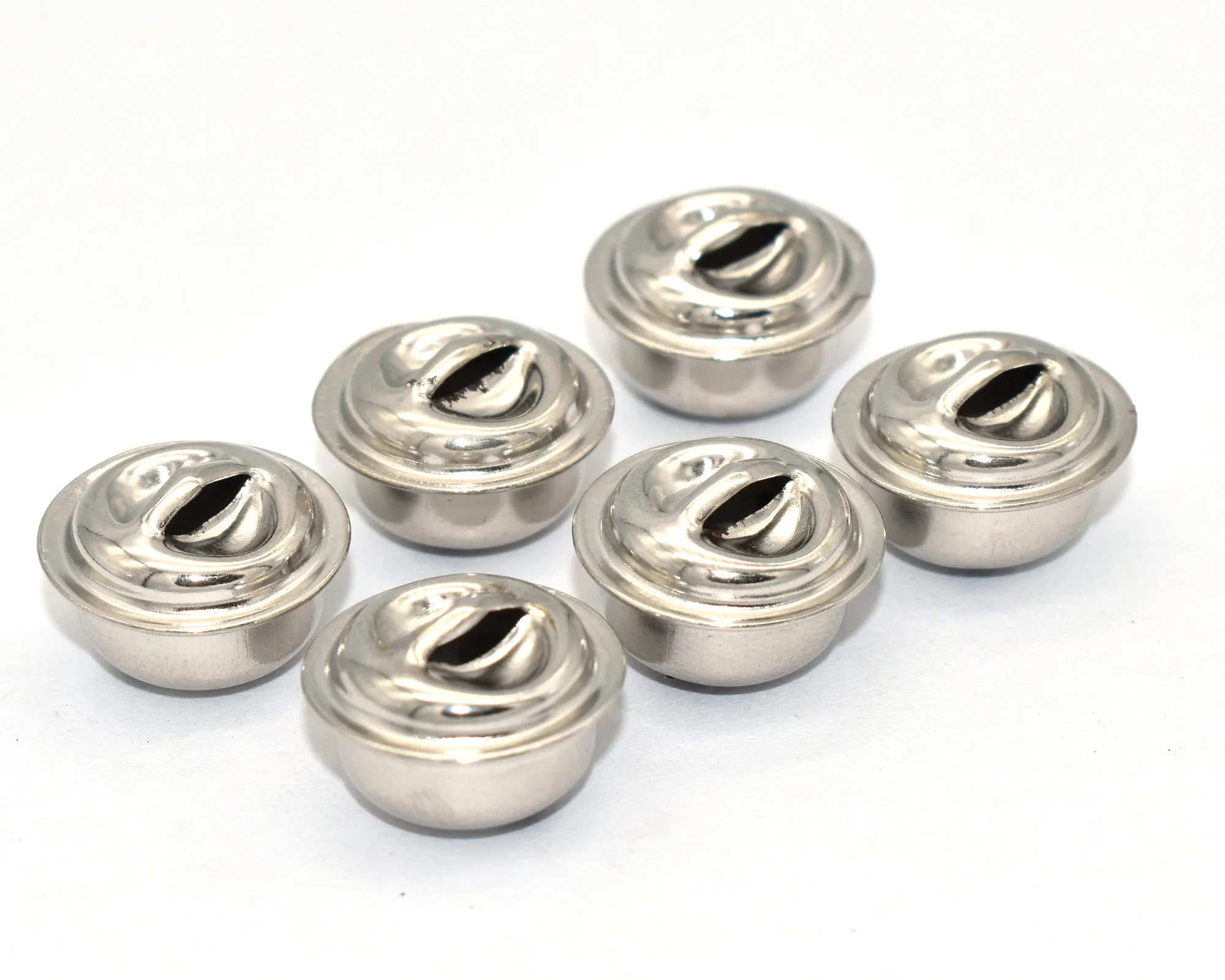 

16mm Silver Tiny Jingle Bells Christmas Bells Jewelry Design Pet Collar Bell Charms Holiday Bells Bell Decoration