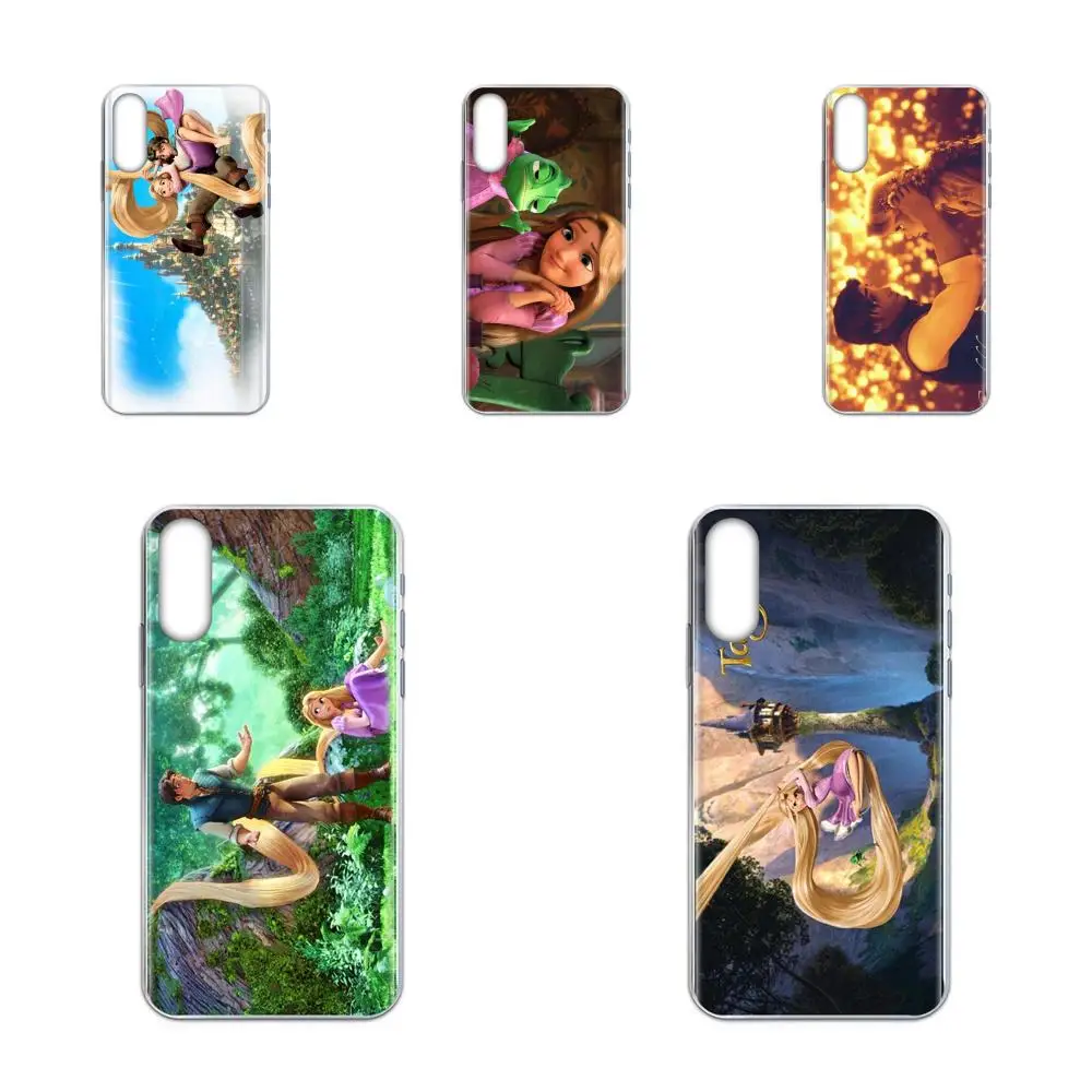 Soft Tpu Phone Case For Xiaomi Mi3 Mi4 Mi4C Mi4i Mi5 Mi 5S 5X 6 6X 8 SE Pro Lite A1 Max Mix 2 Note 3 4 Tangled Rapunzel Lantern | Мобильные