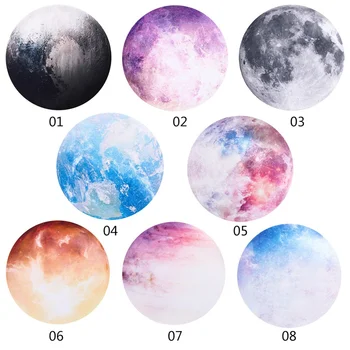 

New Arrival Planet Series Mat 220 X 220 X 3mm Circular Mouse Pad With Style Earth Beautiful Picture
