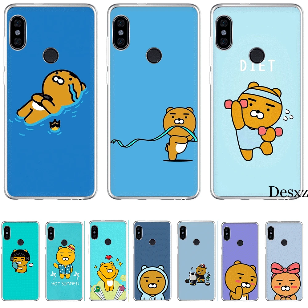 

Silicone Mobile Phone Case for Xiaomi Redmi GO 7 S2 4A 4X 5 5A Plus 6 6A Pro Cover funny cocoa Picture