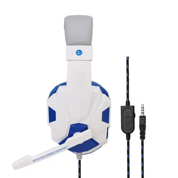 

For PS4 for PC Computer Gaming Earphone Headphones Computer Headset Universal Headset with Microphone