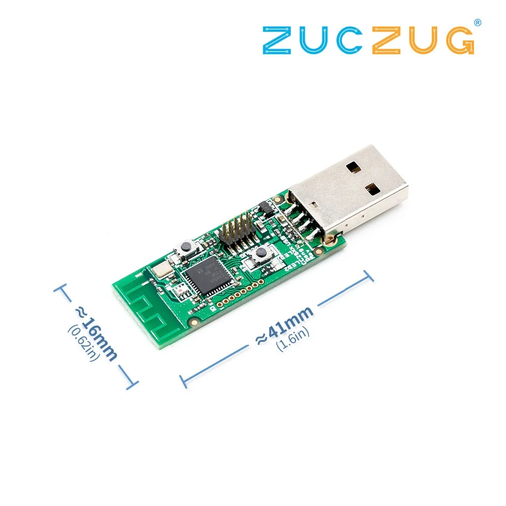 Беспроводной Zigbee CC2531 анализатор голых досок пакетного протокола модуль USB интерфейс ключ захвата пакета Zigbee модуль - Цвет: Оранжевый