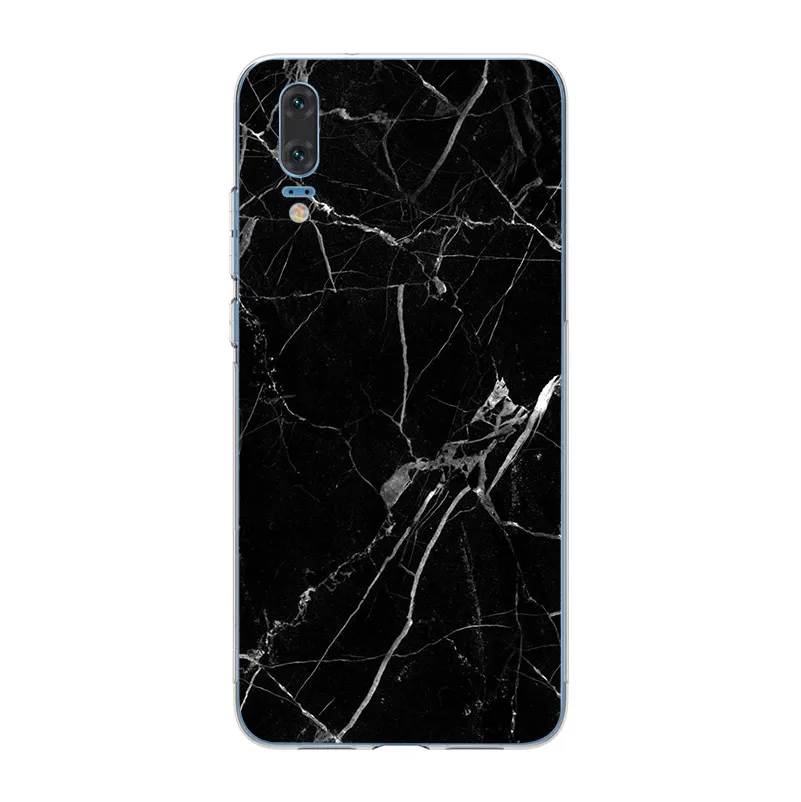 Ciciber мраморный для Huawei P20 P30 P10 P9 P8 Lite Pro Plus 2017 мягкие чехлы телефонов из ТПУ Mate 20 10 9 X