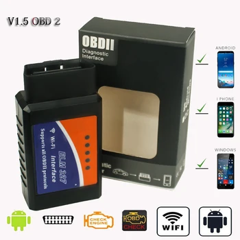 

Wifi ELM327 OBD2 V1.5 Check Engine Auto Diagnostic code reader For Skoda Octavia 2 3/Octavia A2 A5 A7 /Fabia/ Rapid Mini OBD II