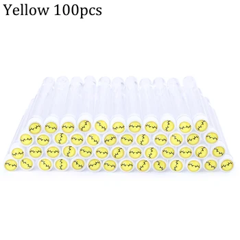 Yellow 100pcs
