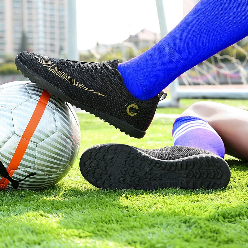 HoYeeLin/мужские футбольные кроссовки с дышащей сеткой, Молодежные футбольные кроссовки AG/TF, низкие спортивные кроссовки