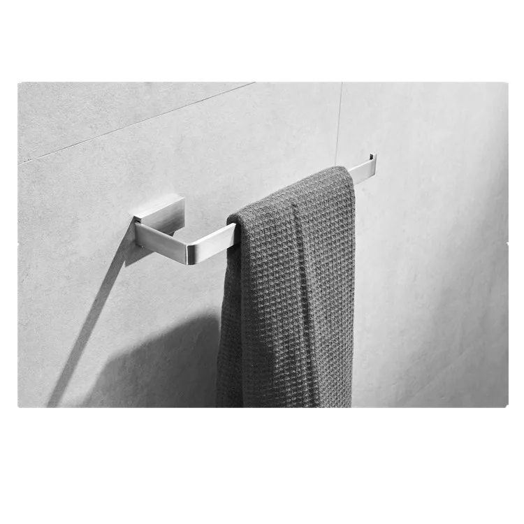 

Hotel Engineering 304 Stainless Steel Towel Rack Stainless Steel Brushed Towel Ring Bathroom Hand Cleaning Towel Rod