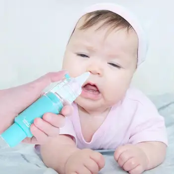 

Newest Baby Nasal Aspirator Electric Nose Cleaner Newborn Baby Sucker Cleaner Sniffling Equipment Safe Hygienic Nose Aspirator