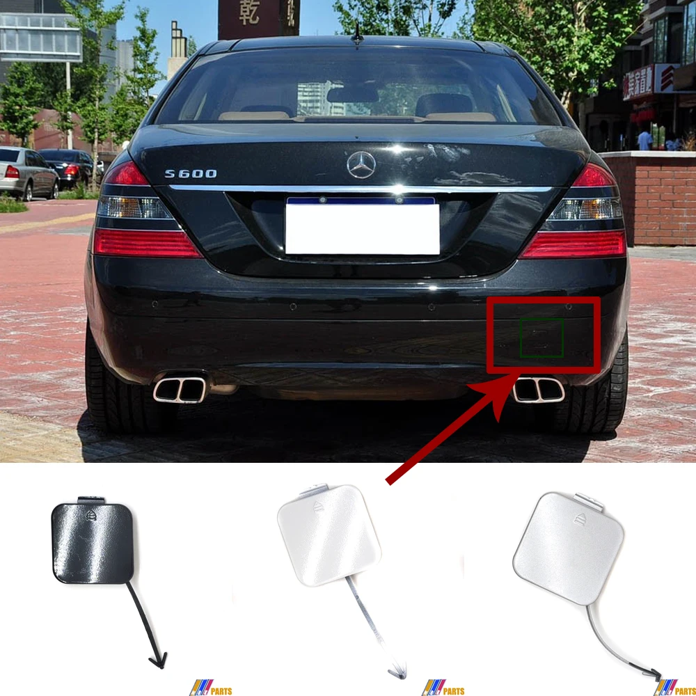Fit 07-09 Mercedes-Benz S-Class W221 280 320 400 430 500 600 55 63 65 AMG REAR TOW COVER A2218850323 | Автомобили и мотоциклы