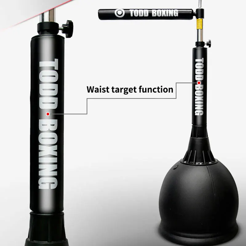 Boxing Reaction Target 360&deg; Rotating Target Height Adjustable Freestanding Punching Ball Boxing SpeedBag For MMA Fitness Workout