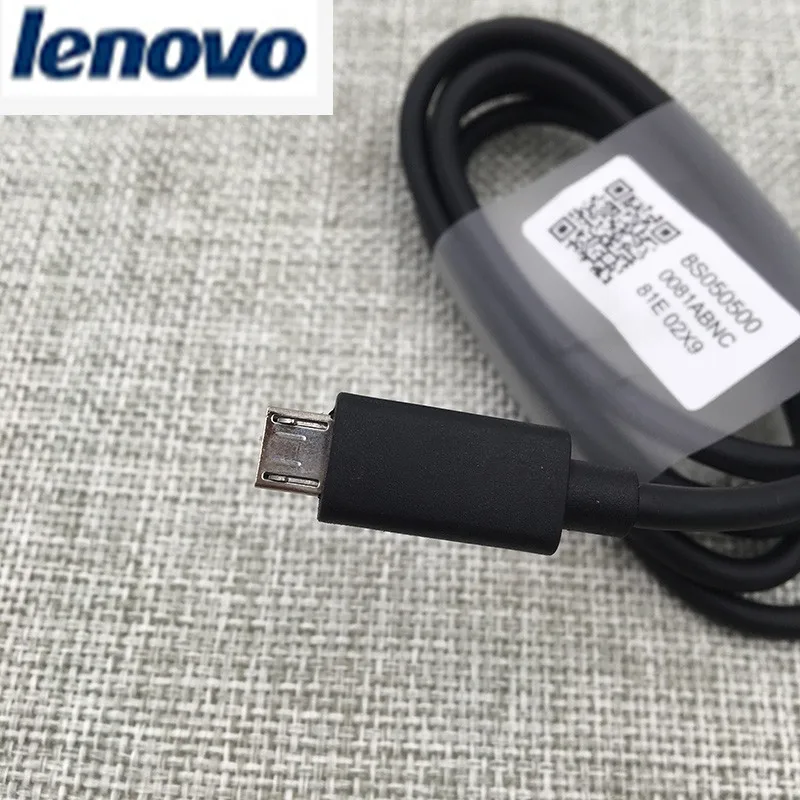 Новый оригинальный Зарядный Кабель Lenovo 2 А 1 м usb микро кабель для Vibe P2 P1 K5 Spelen S5 Pro K6