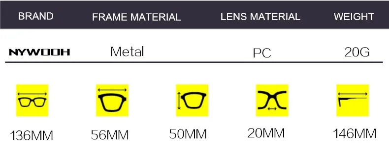 NYWOOH синий светильник, блокирующая оправа для очков кошачий глаз, Женские Модные металлические оптические очки, компьютерные очки