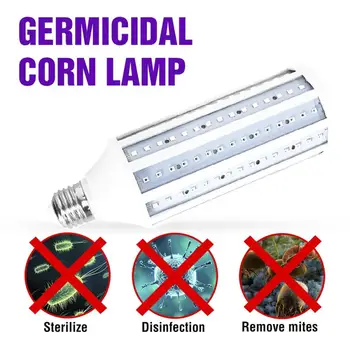

UV Germicidal Lamp Bulb UVA Led Corn Light Bulb Uv Bactericidal Lamp Mite Removal Remove Odor Sterilization Clean Air UV Lamp