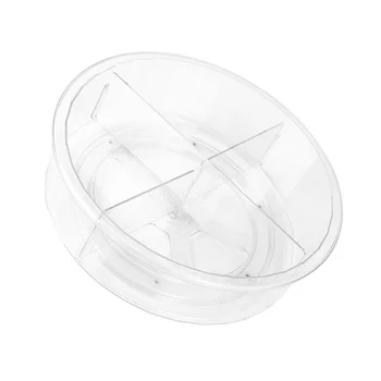 

Kitchen Rotating Storage Tray Multi-functional Plastic Desktop Organizer
