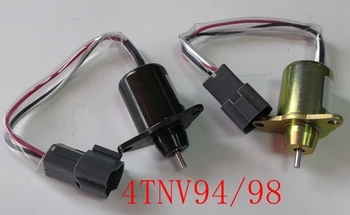 

Excavator accessories for Yanma engine 4TNV94 98 flameout solenoid valve Doosan Hyunda 60 flameout switch