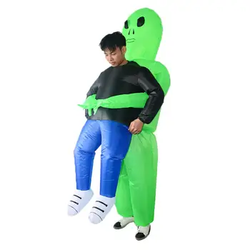 

Aliens Inflatable Costume Scary Cosplay Costume Halloween Party Festival Stage Pick Me Up Children's clothing or Adult