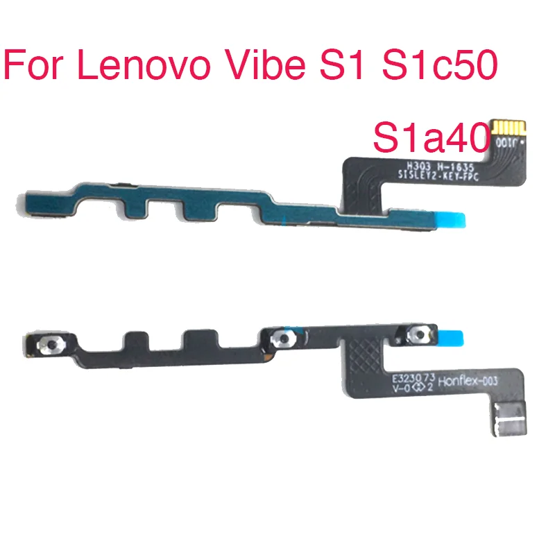 Новинка для Lenovo Vibe S1 S1c50 S1a40 сменный гибкий кабель с боковой кнопкой включения и